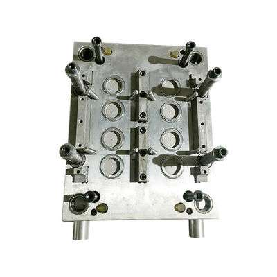 45mm Plastic Injection Mould Round PP Cap Cold Runner Injection Molding